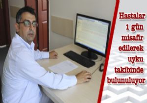 Erzurum’da uyku takibi